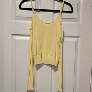 ALO Yoga Light Yellow Camisole Top